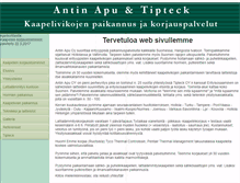 Tablet Screenshot of antinapu.fi